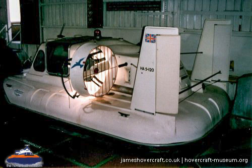 Hoverhawk HA5 at the Hovercraft Museum -  (credit: The <a href='http://www.hovercraft-museum.org/' target='_blank'>Hovercraft Museum Trust</a>).